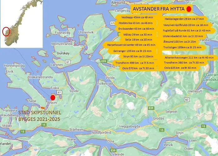 Småstranda Fjord Semesterbostad Aheim